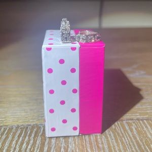 COACH Huggie Pavé Earrings